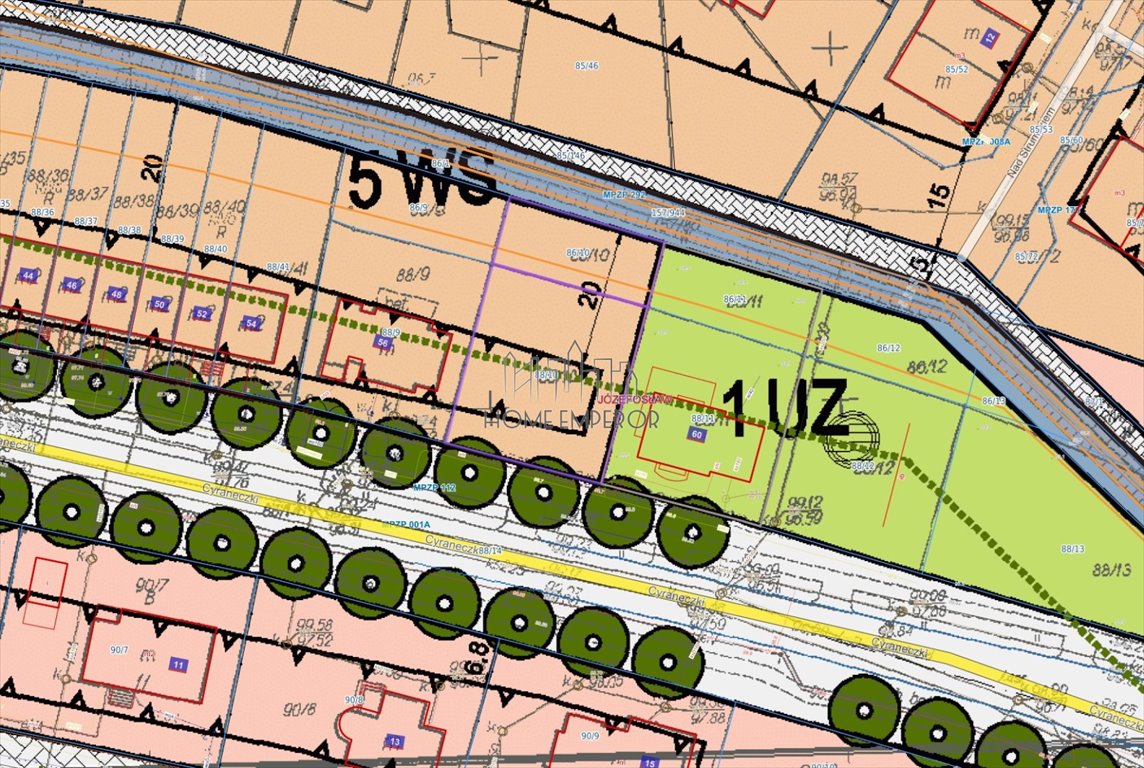 Polecam działkę 828 m² w Józefosławiu z mediami i planem zabudowy Józefosław, Cyraneczki  828m2 Foto 1