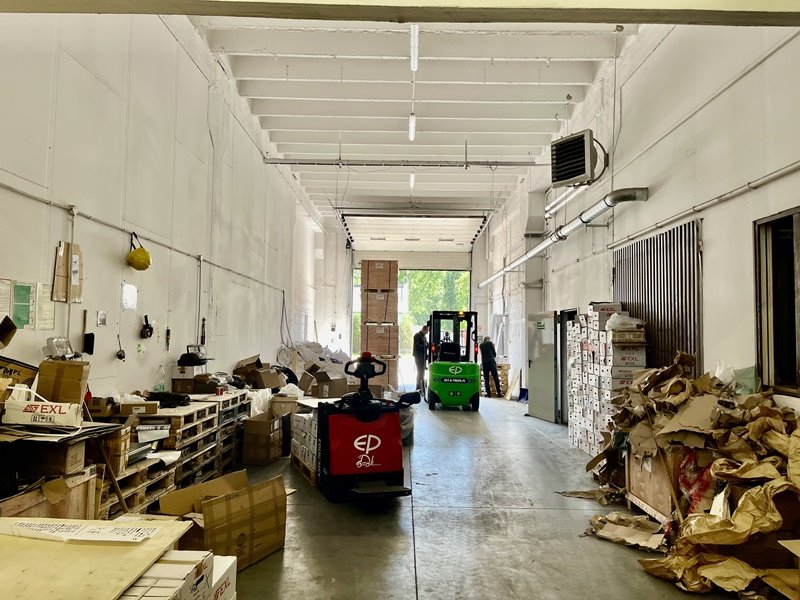 Magazyn 700 m² z rampą, biurami i ochroną Łódź, Bałuty, Teofilów  700m2 Foto 1