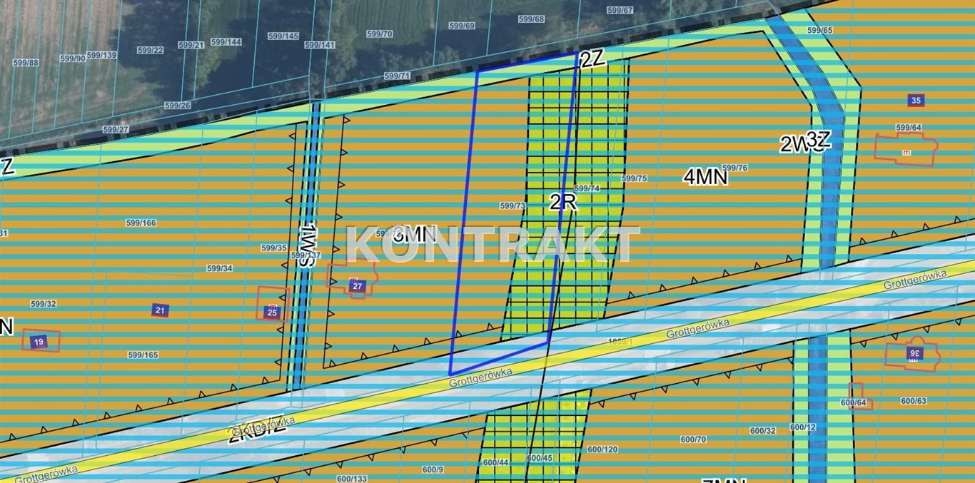 Działka budowlana na sprzedaż Oświęcim, Poręba Wielka, Grottgerówka  2 920m2 Foto 9