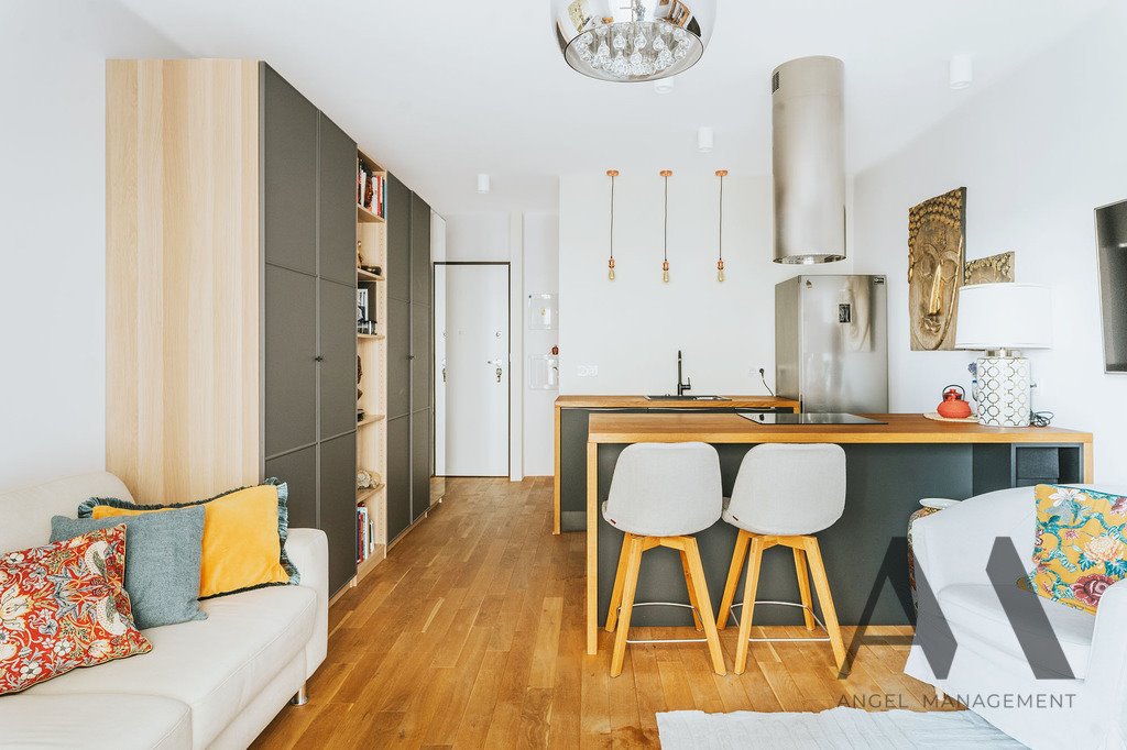 Studio w Angel River z wysokim standardem i udogodnieniami Wrocław, Walońska  27m2 Foto 1