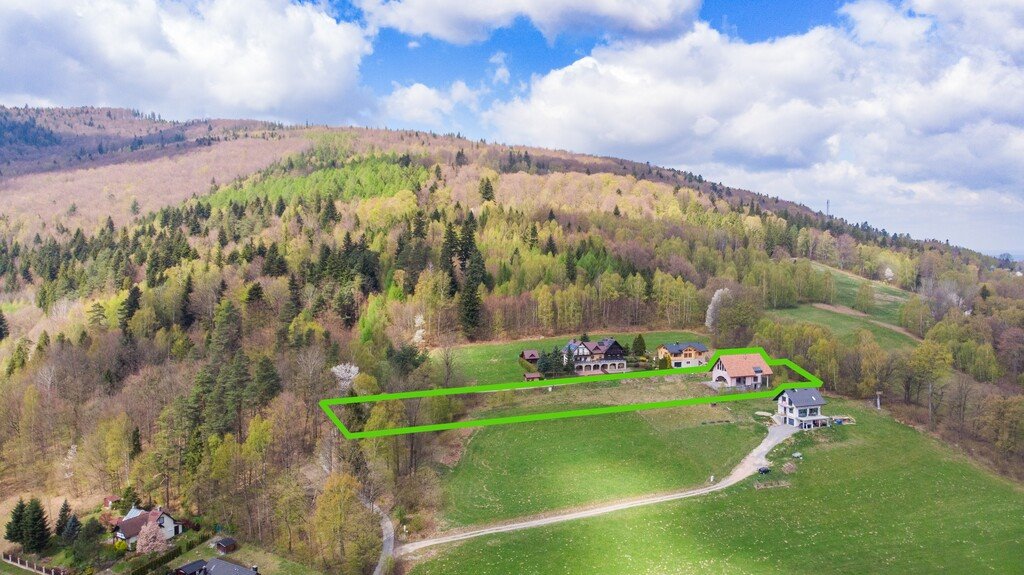 Dom w Brennej z widokiem i dużą działką, stan surowy Brenna  270m2 Foto 1