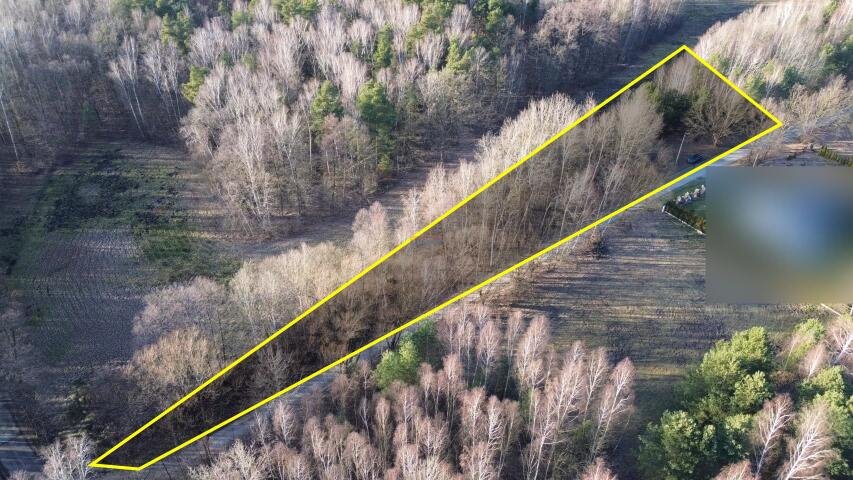 Działka budowlana 2012 m² z mediami i szybkim dojazdem Biały Ług, Biały Ług  2 012m2 Foto 1