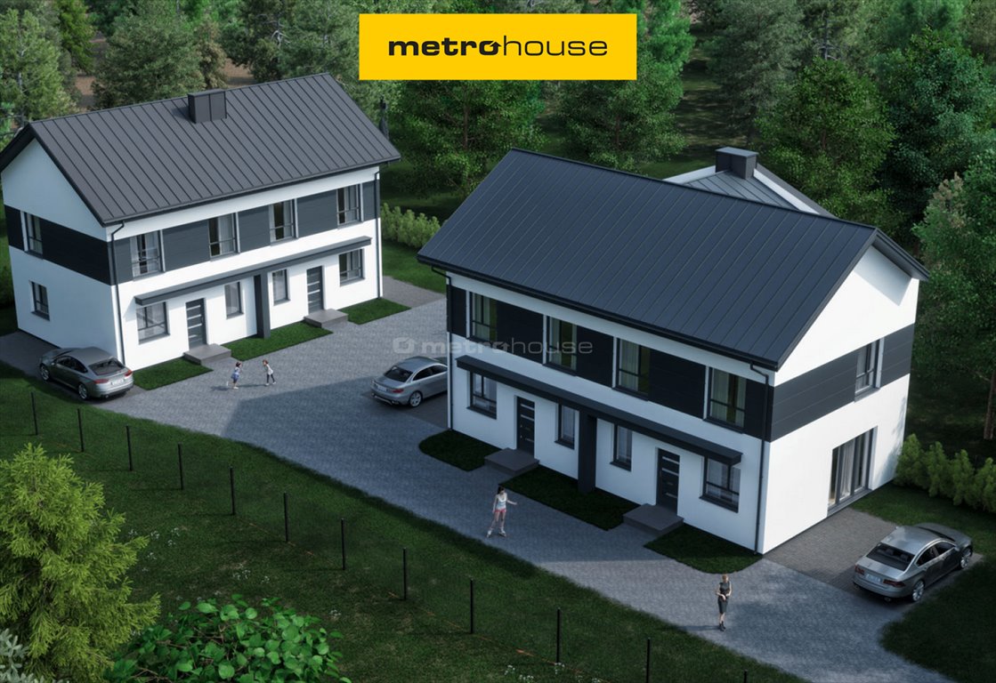 Nowoczesny bliźniak 120 m² w stanie developerskim, las, widok Warszawa, Białołęka, Dębowa  120m2 Foto 1