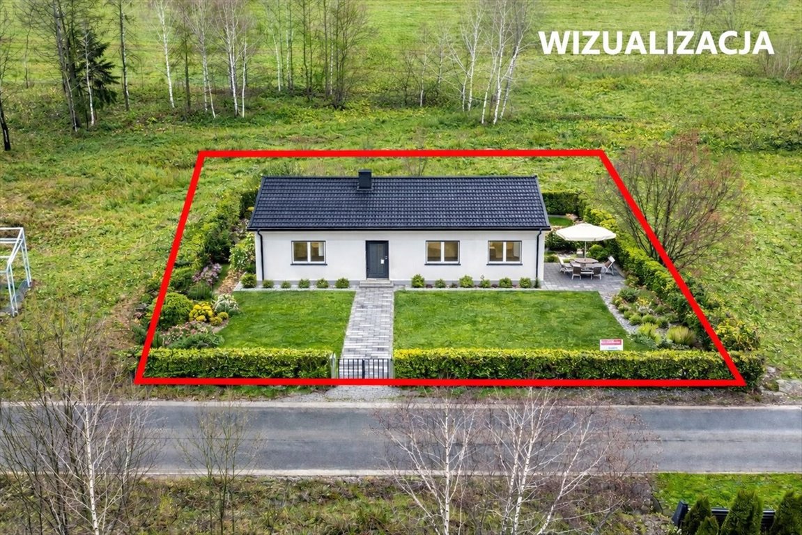 Działka budowlana 904 m² z mediami, idealna pod dom Klepaczka  904m2 Foto 1