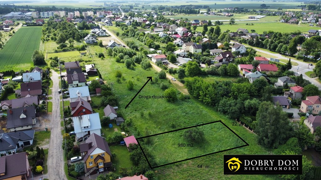 Działka budowlana 980 m2 w Bielsku Podlaskim z mediami Bielsk Podlaski  980m2 Foto 1
