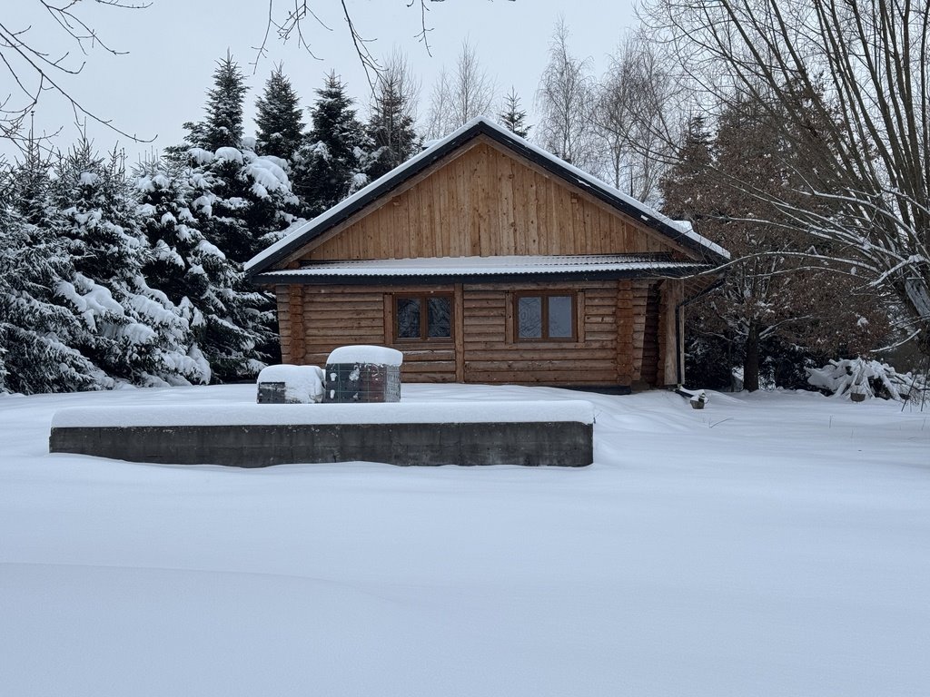 Dom z bali na dużej działce, blisko Rzeszowa Rzeszów, al. gen. Władysława Sikorskiego  120m2 Foto 1