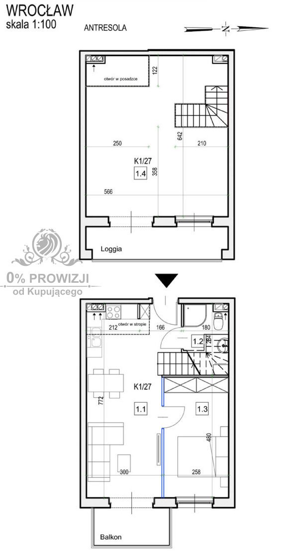 Mieszkanie czteropokojowe  na sprzedaż Wrocław, Fabryczna, Maślice  72m2 Foto 6