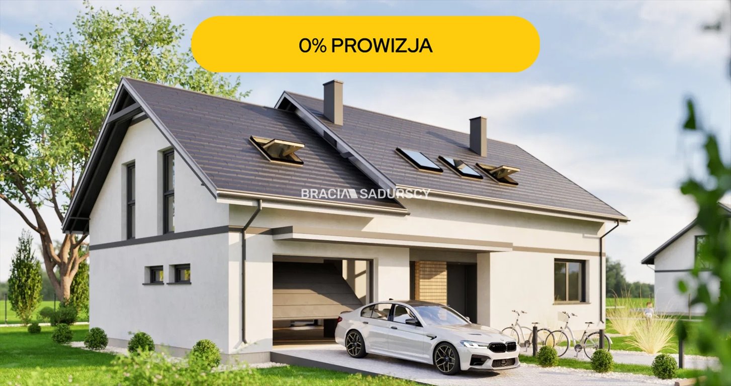 Nowoczesny dom 146 m² z ogrodem i garażem - polecam! Brzeżnica, Paszkówka, Paszkówka, Leśna  147m2 Foto 1