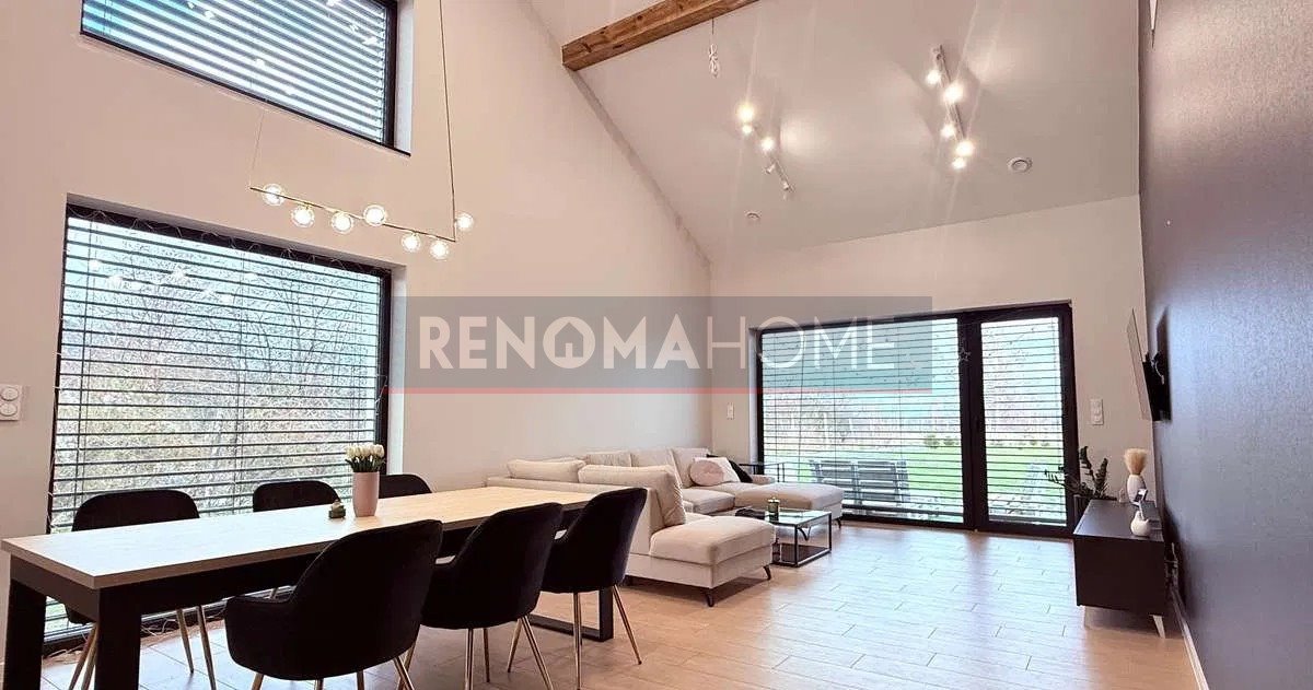 Nowoczesny dom 180 m² z antresolą i garażem w Środzie Środa Śląska, Morelowa  212m2 Foto 1