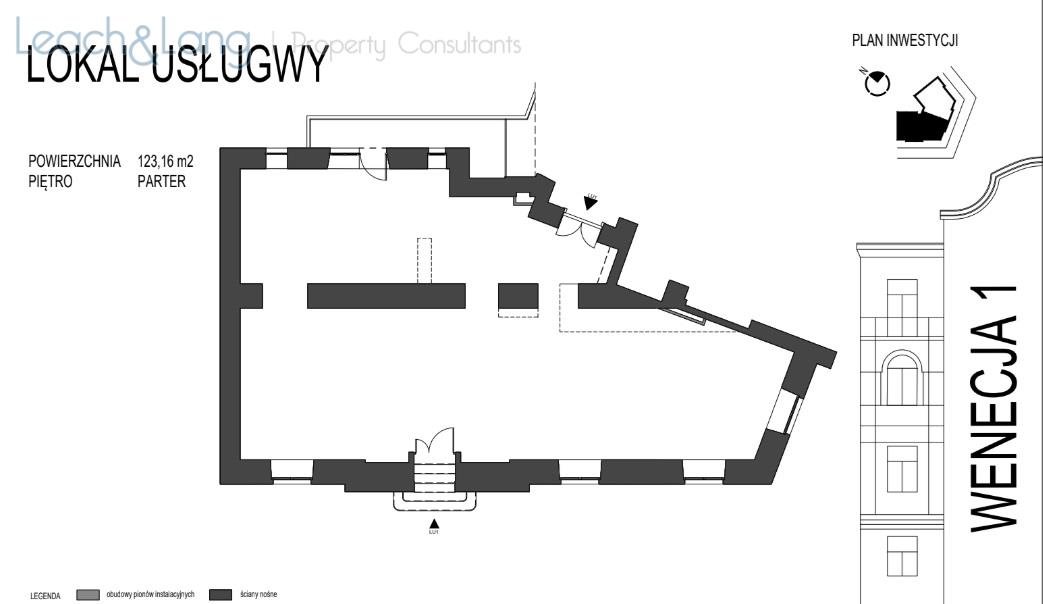 Lokal użytkowy na sprzedaż Kraków, Stare Miasto, Stare Miasto, Wenecja  124m2 Foto 9