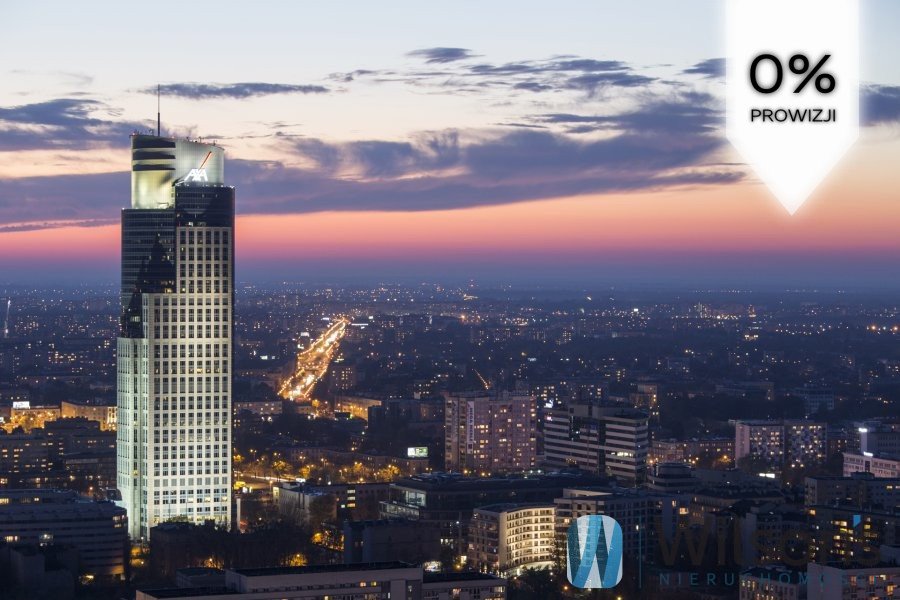 Przestronne biuro na 28. piętrze z panoramicznym widokiem Warszawa, Wola, Chłodna  296m2 Foto 1