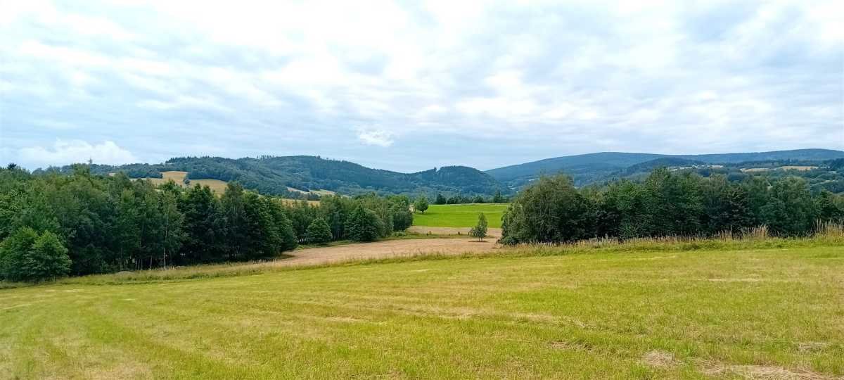 Działka 3446 m² z widokami i mediami w Michałkowej Michałkowa, Michałkowa  3 446m2 Foto 1