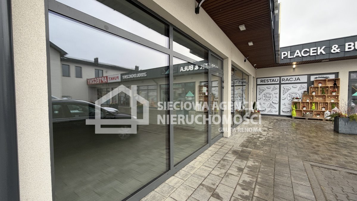 Lokal użytkowy 47,4 m2 z witryną, parking, wysoki standard. Dobrzewino, Dębowa  47m2 Foto 1