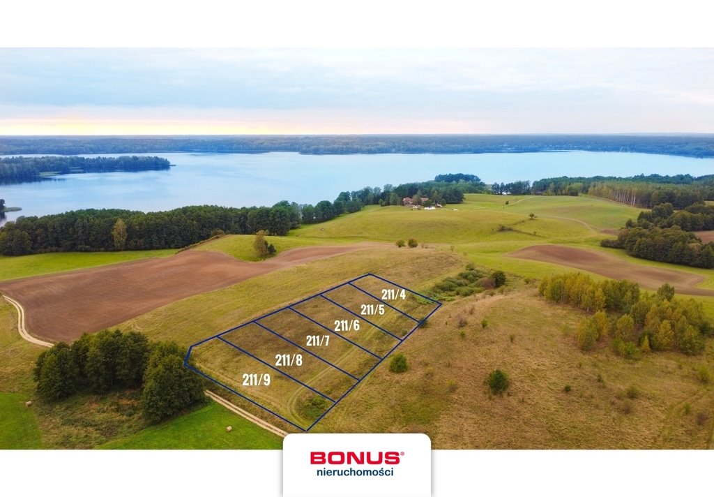 Działka rekreacyjna nad jeziorem Dadaj, 1127 m2, inwestycja Najdymowo  1 127m2 Foto 1