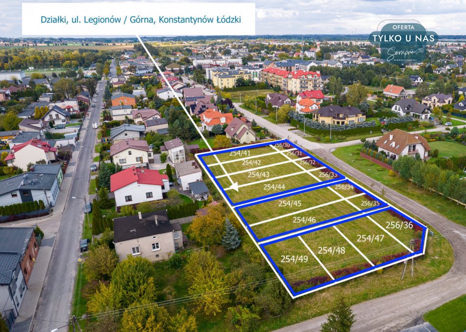 Działka budowlana na sprzedaż Konstantynów Łódzki, Górna  3 358m2 Foto 1