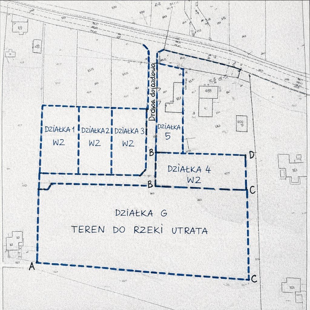 Działka z budynkiem pod wynajem i WZ na 6 domów Pasikonie  46 021m2 Foto 1