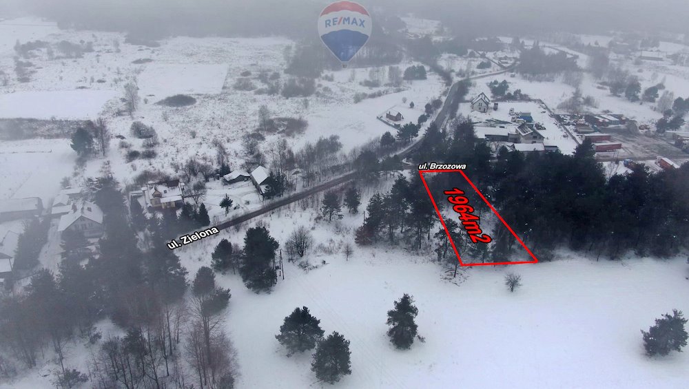 Działka budowlana na sprzedaż Grabowa, Brzozowa  1 964m2 Foto 4