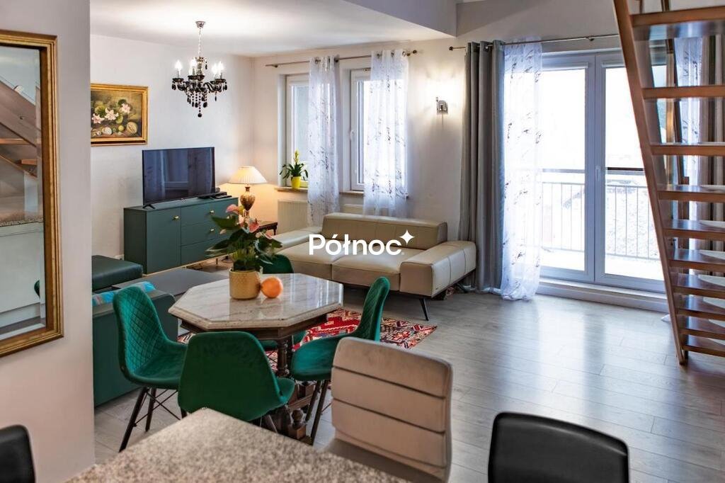 Dwupoziomowy apartament 81m2 z balkonem i tarasem - polecam! Polanica-Zdrój, al. Zwycięzców  82m2 Foto 1
