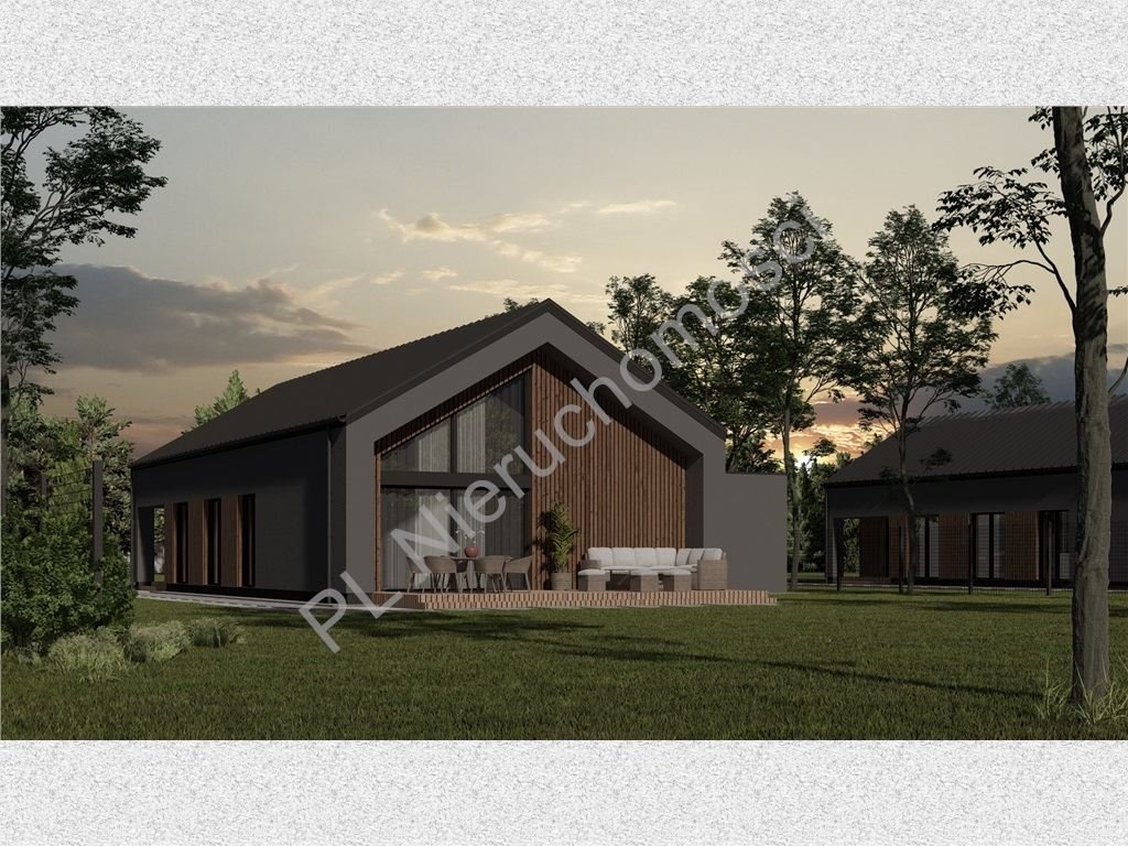 Przestronny dom 212 m2 z dużą działką 1240 m2, nowoczesna bryła Kozerki  212m2 Foto 1