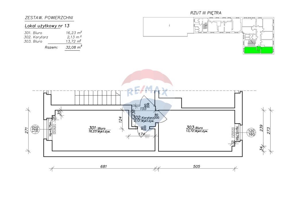 Lokal użytkowy na wynajem Koszalin, Zwycięstwa  32m2 Foto 1