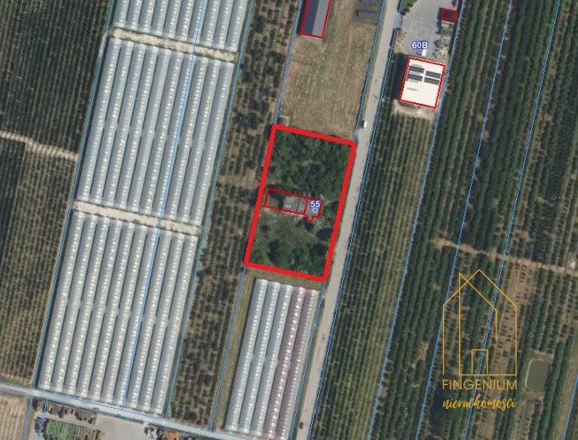 Działka 5000 m² pod dom, media, dojazd, Rębowola Rębowola  5 000m2 Foto 1