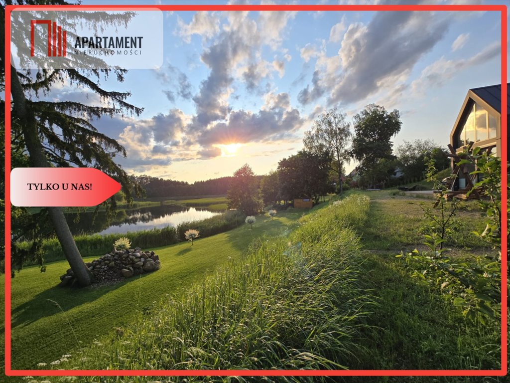 Do sprzedania wyjątkowa działka 2874 m² z prywatnym brzegiem jeziora Psie Głowy  2 874m2 Foto 1