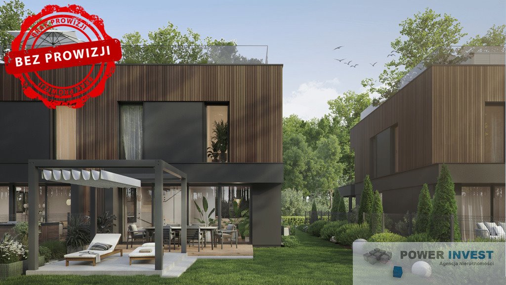 Ekskluzywne domy bliźniacze z tarasem i ogrodem w Woli Justowskiej Kraków, Wola Justowska, Wola Justowska, Pylna  110m2 Foto 1