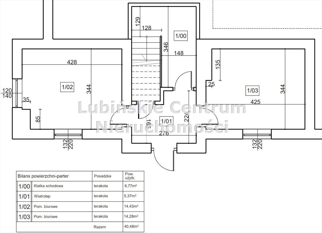 Lokal użytkowy na wynajem Lubin, Staszica  158m2 Foto 5