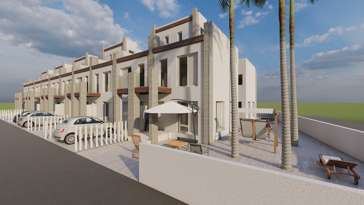 Dom nad morzem Santa Pola z ogrodem i tarasem Hiszpania, Gran Alacant, El Gran Alacant, Santa Pola, Alicante  120m2 Foto 1