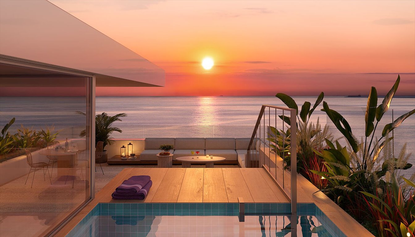 Luksusowy apartament 150 m od plaży z basenem i tarasem Hiszpania, Platja d'Aro, Platja d'Aro, Castell-Platja d’Aro, Girona  131m2 Foto 1