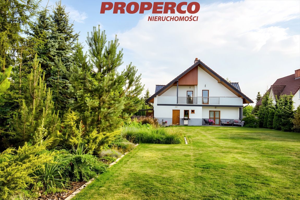 Do sprzedania nowoczesny dom z niezależnym apartamentem 264 m² w Brzezinach Brzeziny  278m2 Foto 1