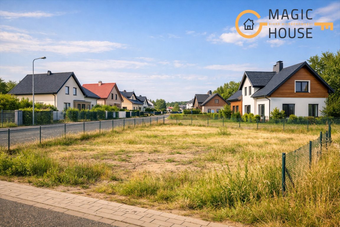 Działka 1800 m² z mediami i MPZP – inwestycja lub dom Łęgowo  1 800m2 Foto 1