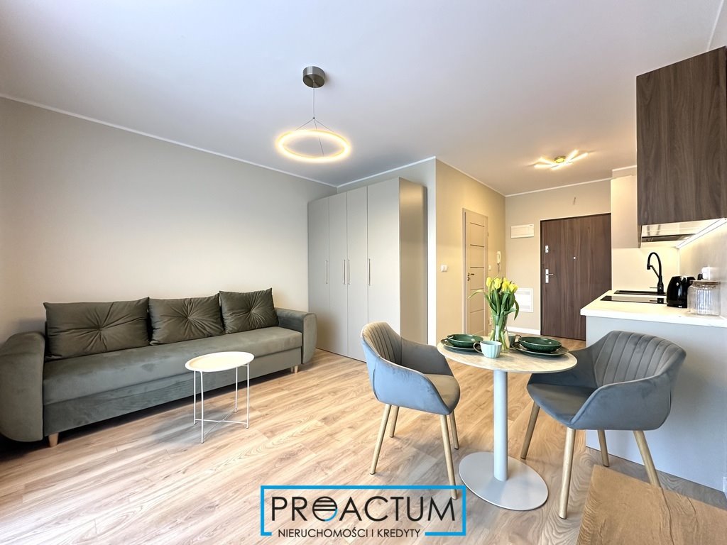 Nowoczesne 26 m² na wynajem z balkonem i miejscem parkingowym Toruń, Henryka Strobanda  26m2 Foto 1