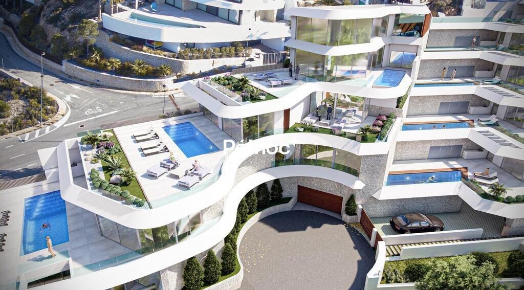 Luksusowe apartamenty z prywatnym basenem nad Morzem Śródziemnym Hiszpania, Calp  244m2 Foto 1