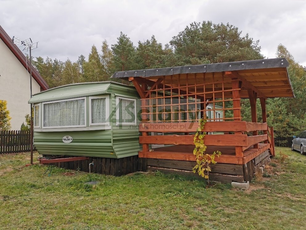 Do sprzedania działka z domkiem holenderskim i tarasem 45 m² Zielonka  800m2 Foto 1