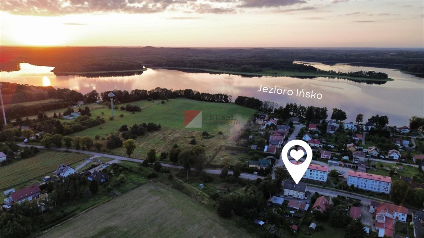 Mieszkanie dwupokojowe na sprzedaż Ińsko  64m2 Foto 1