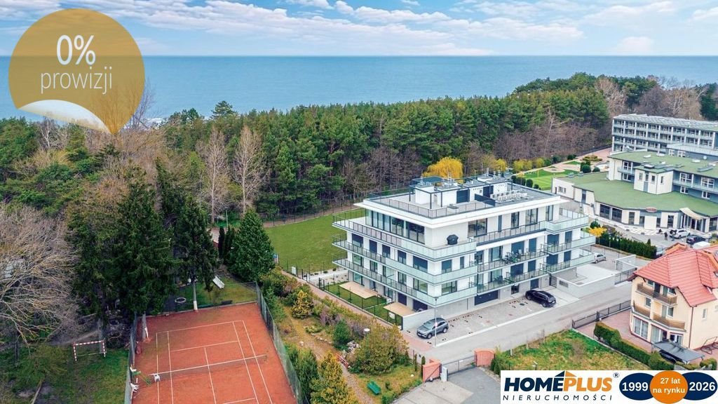 Zapraszam do nowoczesnego 2 pok. z dużym tarasem i widokiem na zieleń Mielno, Pogodna  49m2 Foto 1