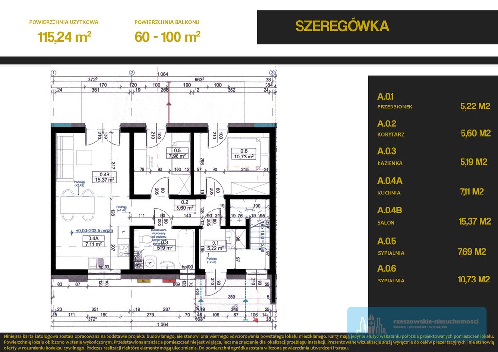 Mieszkanie trzypokojowe na sprzedaż Rzeszów, Staromieście, Warszawska  56m2 Foto 4