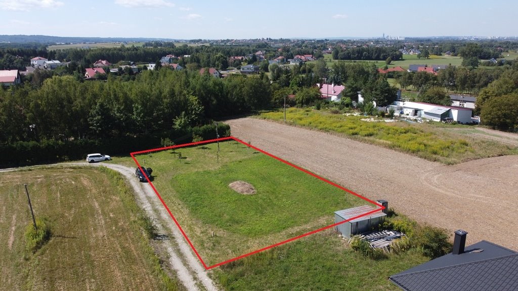 Działka budowlana na sprzedaż Strażów  1 222m2 Foto 2