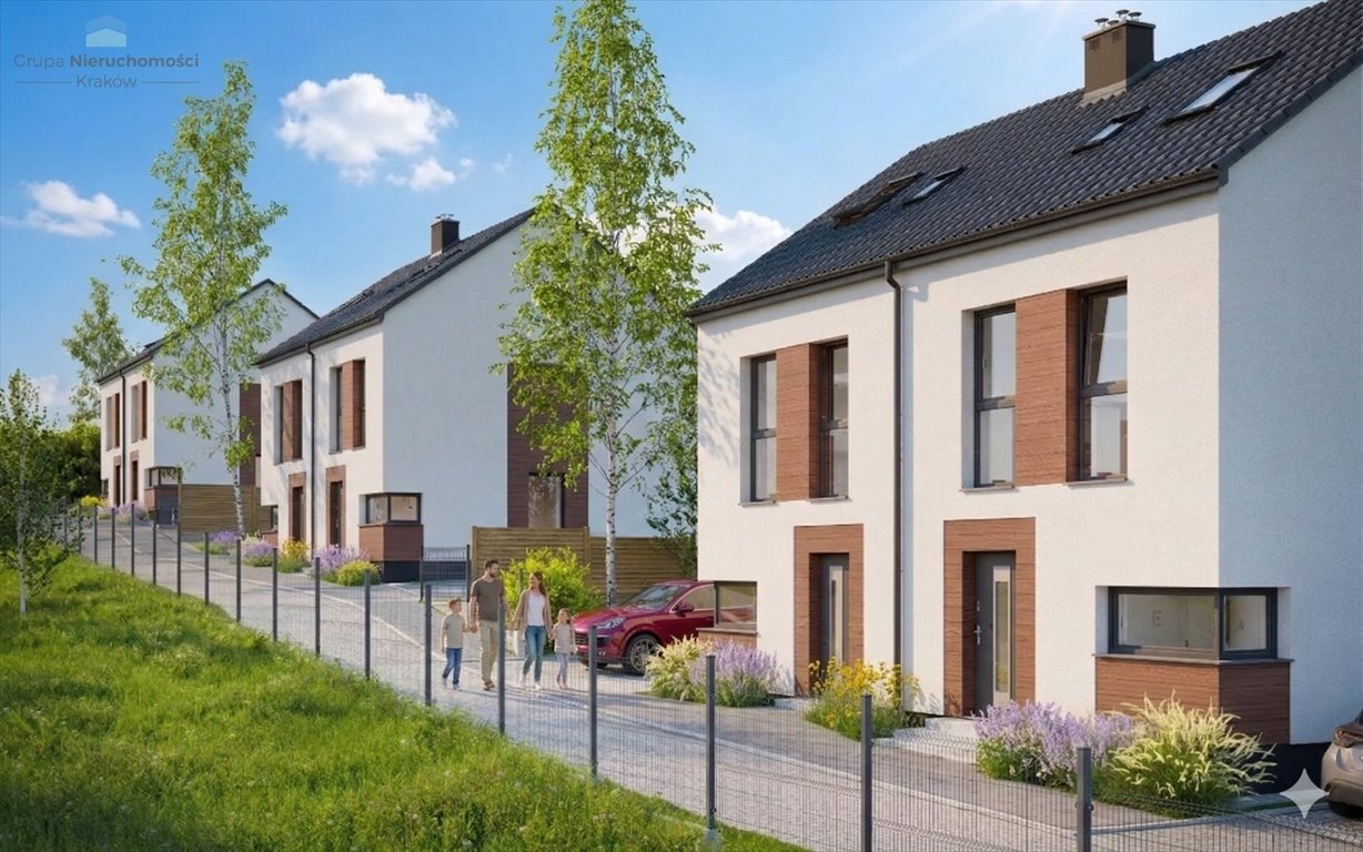 Nowoczesny dom z ogrodem w Golkowicach – 5 pokoi, 2 miejsca Golkowice  102m2 Foto 1