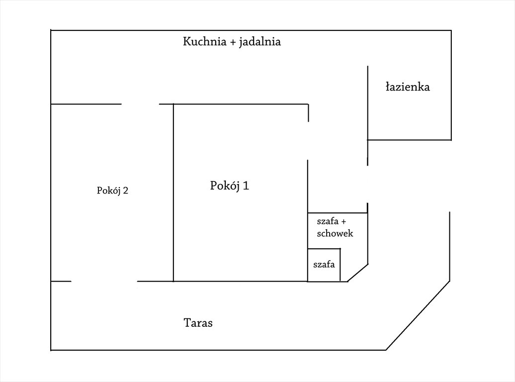 Mieszkanie dwupokojowe na wynajem Kraków, Stare Miasto, Felicjanek  40m2 Foto 12