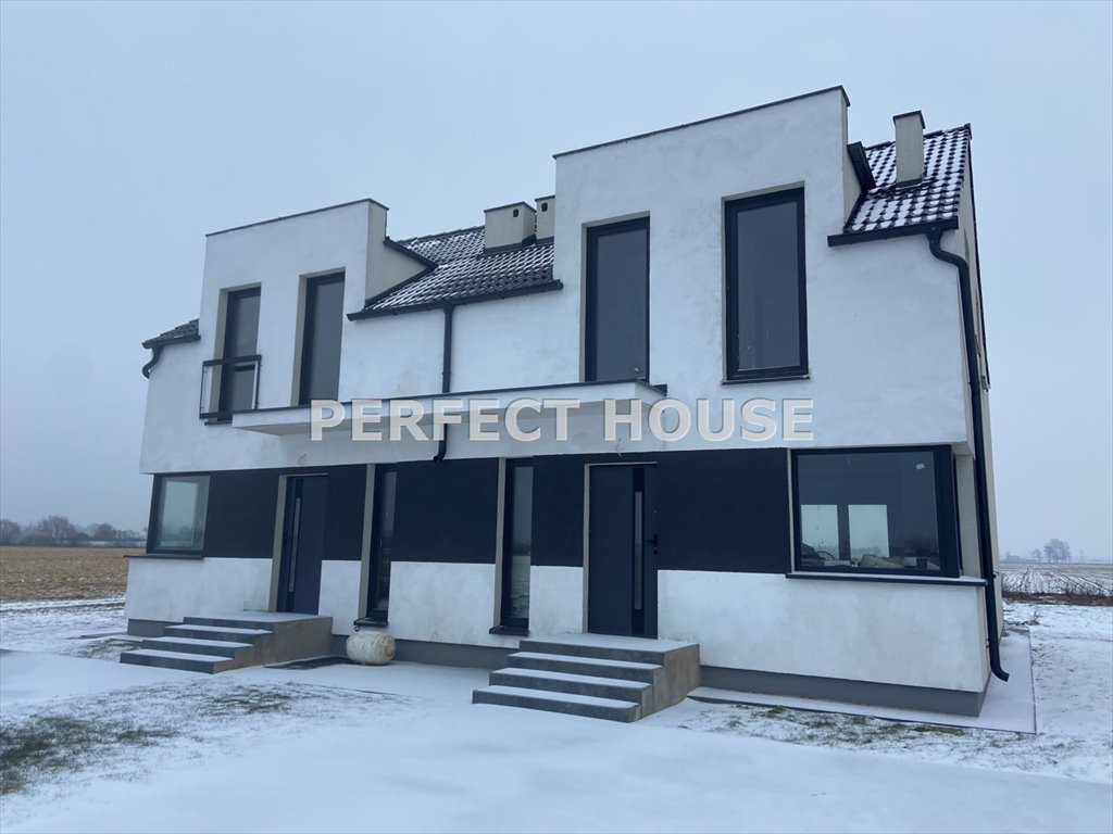 Nowoczesny dom bliźniak z dużą działką i pełnym wykończeniem Siekierki Wielkie  88m2 Foto 1