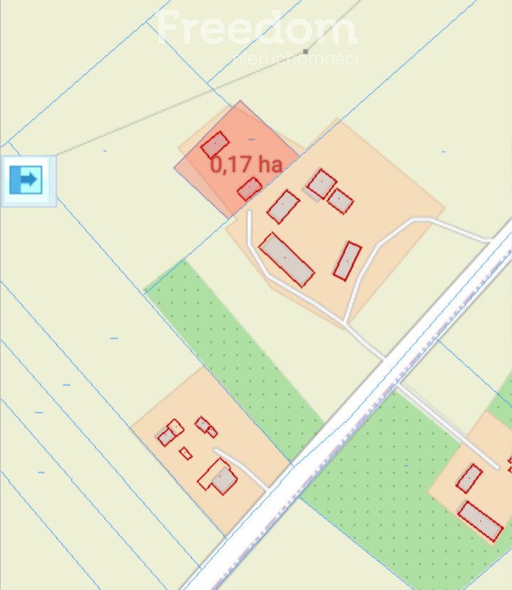 Działka budowlana na sprzedaż Ludwinów  1 689m2 Foto 1