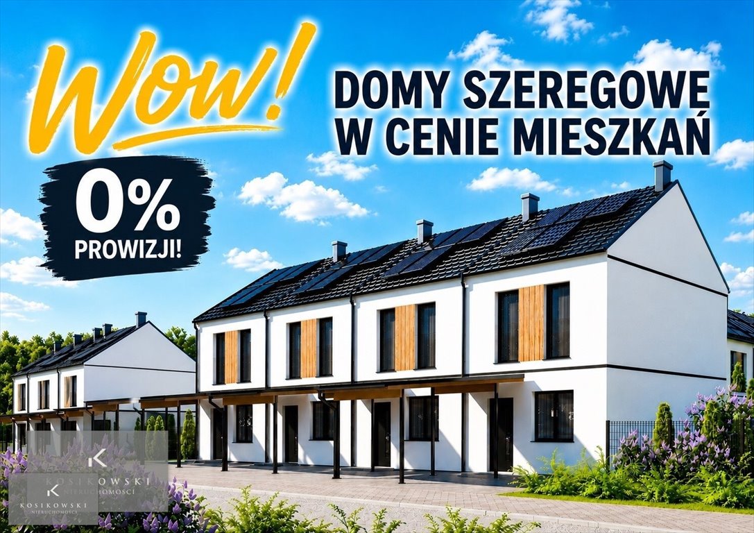 Zapraszam do domu szeregowego 70 m² na Osiedlu Leśnym Namysłów, Osiedle Leśne  70m2 Foto 1
