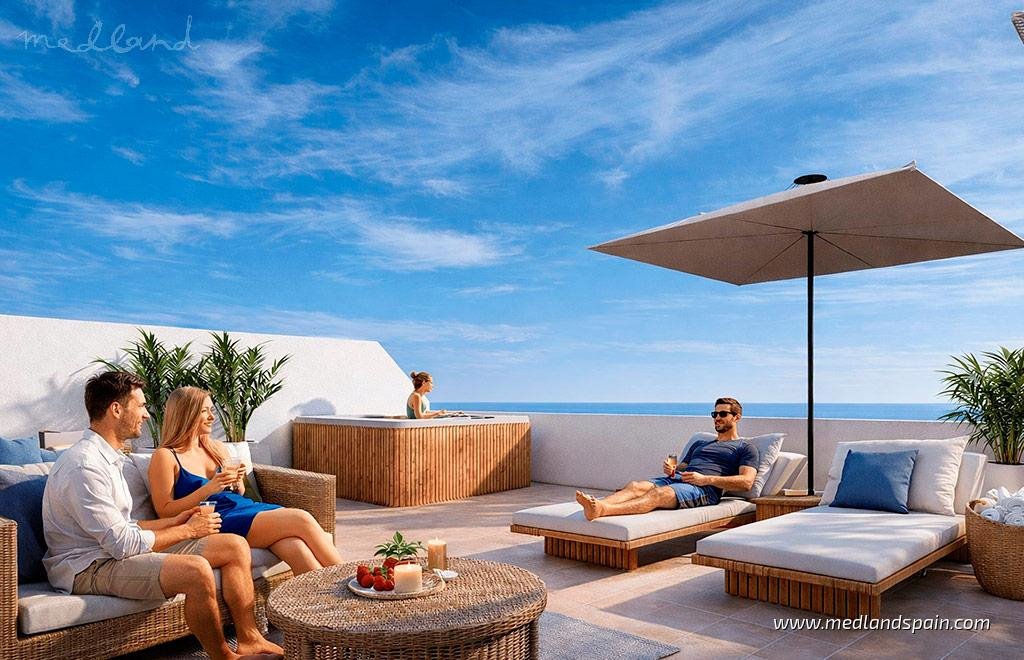 Nowoczesne 2 pok. mieszkanie w La Serena Golf Resort Hiszpania, Los Alcázares  73m2 Foto 1