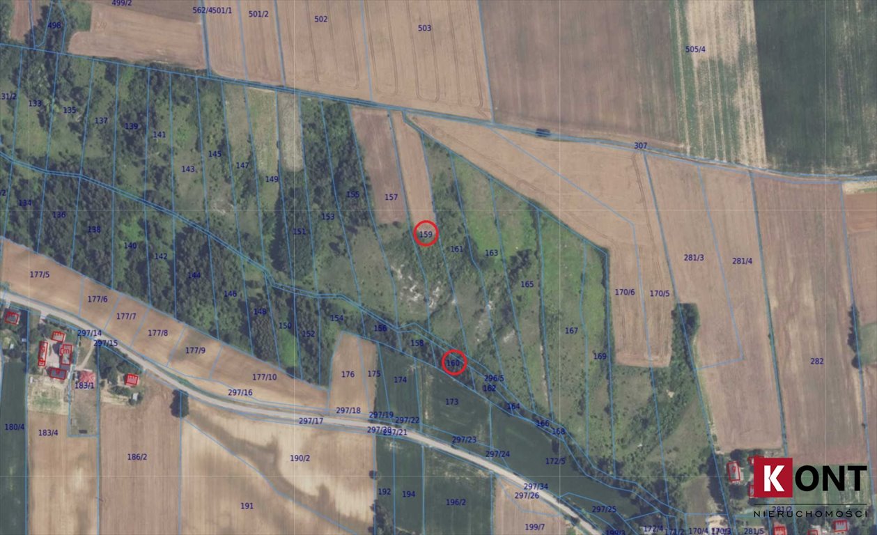 Działka 7 525 m² z lasem i terenami rolnymi Lipna Wola  7 525m2 Foto 1