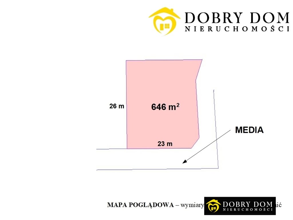 Działka w Czeremsze z mediami i lasami – idealna pod dom Czeremcha  646m2 Foto 1