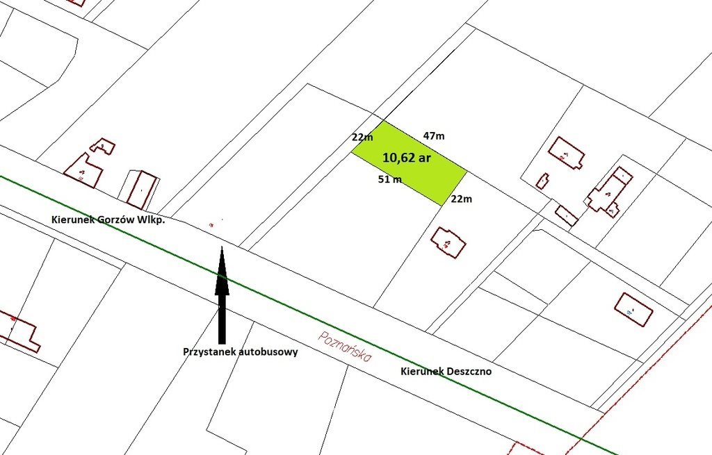 Działka budowlana na sprzedaż Gorzów Wielkopolski, Karnin 1 062m2 Foto 1 Działka budowlana na sprzedaż Gorzów Wielkopolski, Karnin 1 062m2 Foto 1