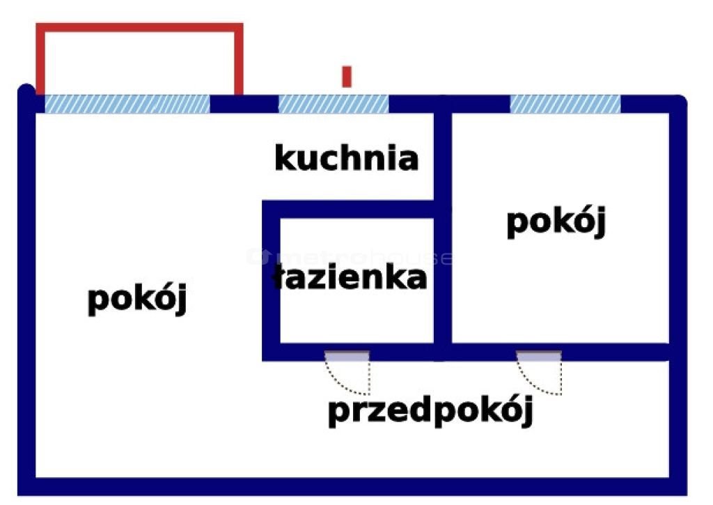 Mieszkanie dwupokojowe na sprzedaż Łódź, Bałuty, Rojna  36m2 Foto 8