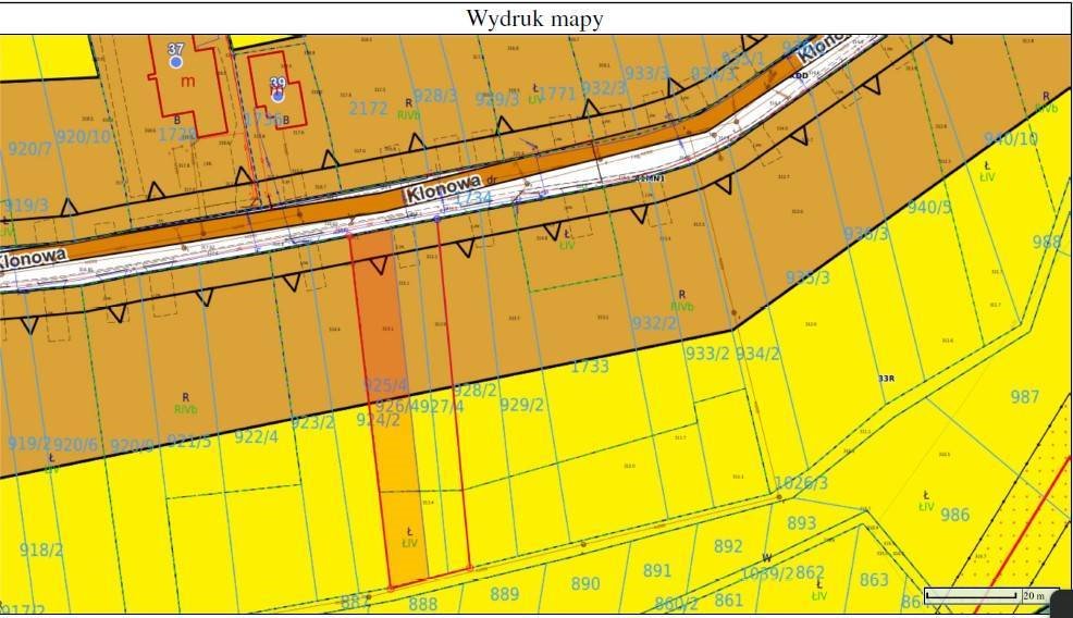 Działki 1523 m² z częścią budowlaną, dostępne od ręki - polecam! Bolesław, Klonowa  1 523m2 Foto 1
